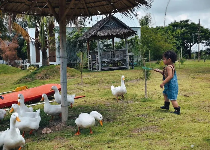 Farm stay Tim Bill Farm - ทิมบิลฟาร์ม ราชบุรี *